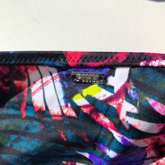 Victoria’s Secret PINK Tropical Printed Bikini M - Picture 6 of 12